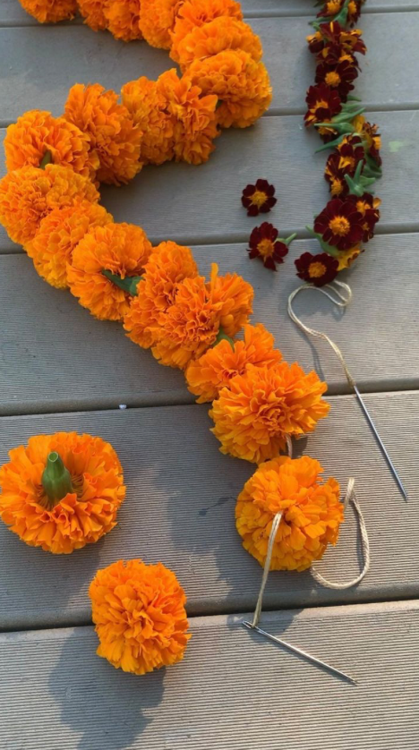 MARIGOLD GARLAND WORKSHOP - CARPINTERIA
