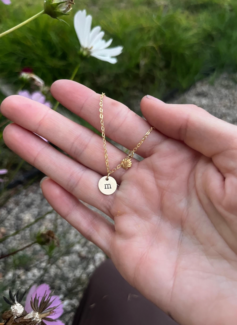 HAND-STAMPED GOLD NECKLACE WORKSHOP - LOCATION TBA