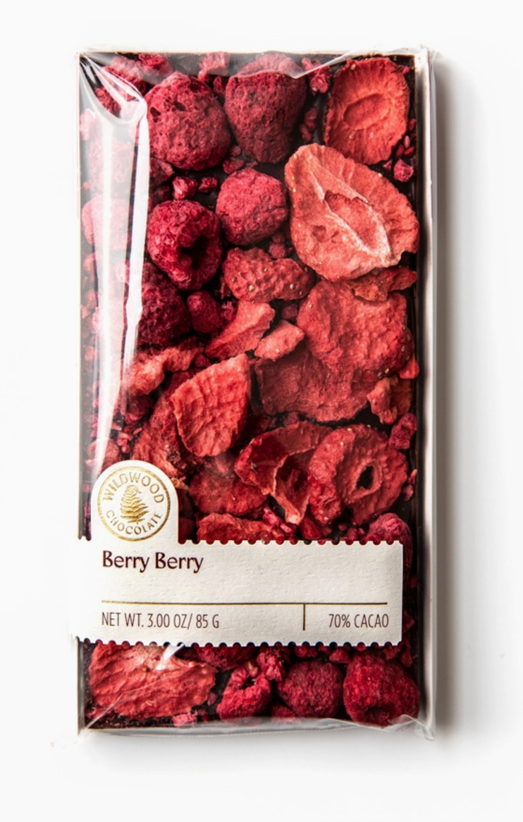 Wildwood Chocolate Bar: Berry Berry