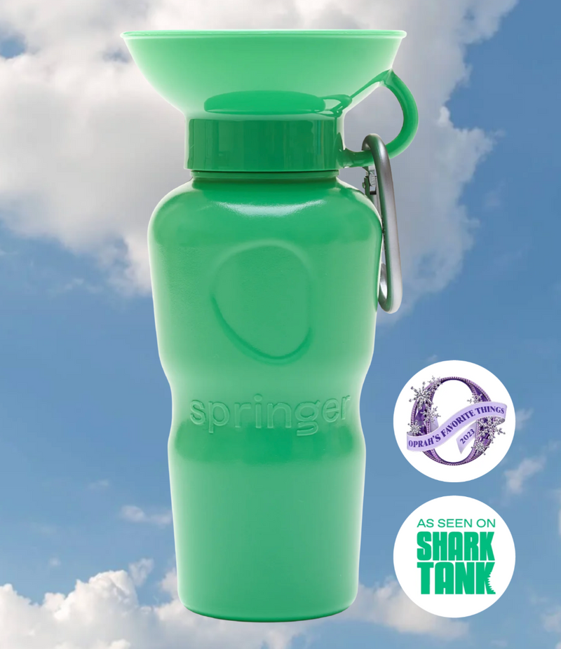 Classic Dog Travel Water Bottle 22 oz
