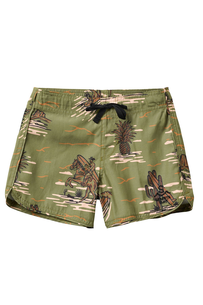 Seaesta Surf Surfing Cowboy Boardshorts / Cactus