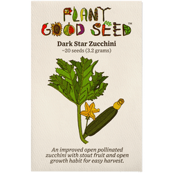 Dark Star Zucchini Seeds