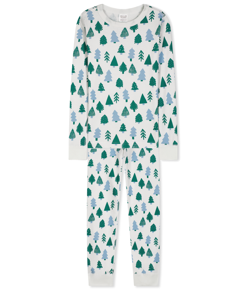 Winter Trees Kids Pajamas