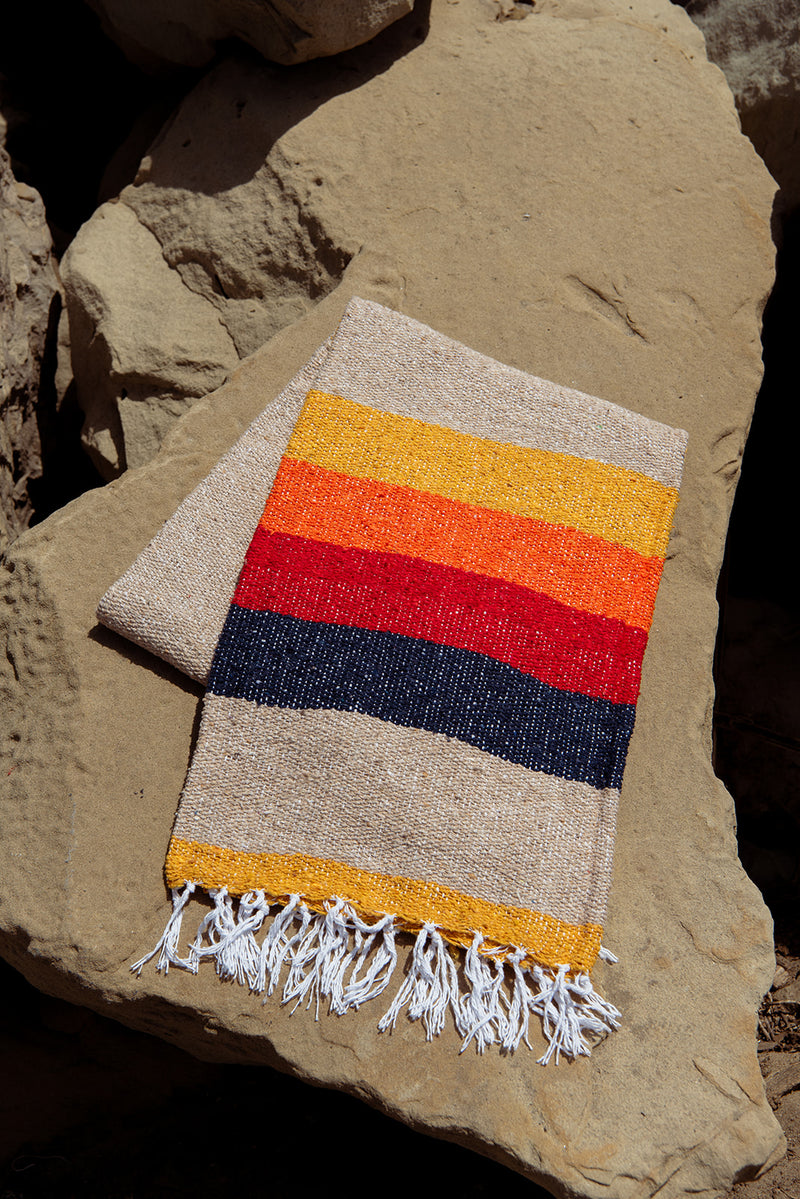Vintage Desert - Recycled Throw Blanket