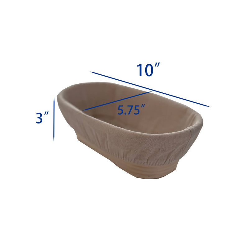 Oval Banneton Bread Proofing Basket