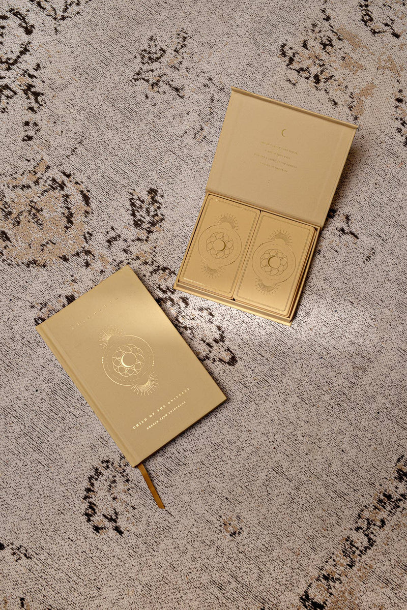 Child Of The Universe Oracle Deck, Honey Gold Edition