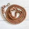Organic Cotton Brown Dog Leash