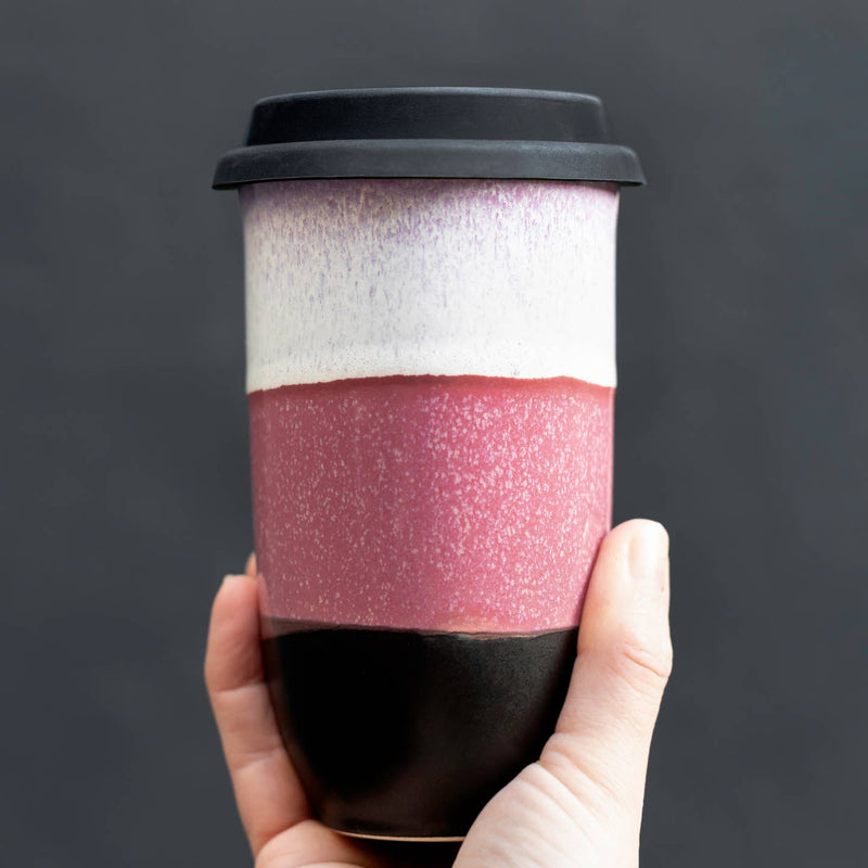 Ceramic Reusable Coffee Mug 12 oz