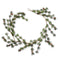 Icy Pine Garland Green Multi Plastic Christmas