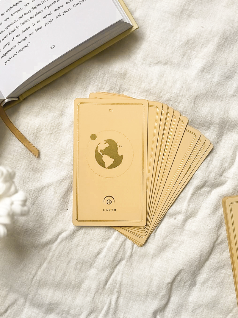 Child Of The Universe Oracle Deck, Honey Gold Edition