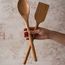 Wooden Spoon & Spatula Set