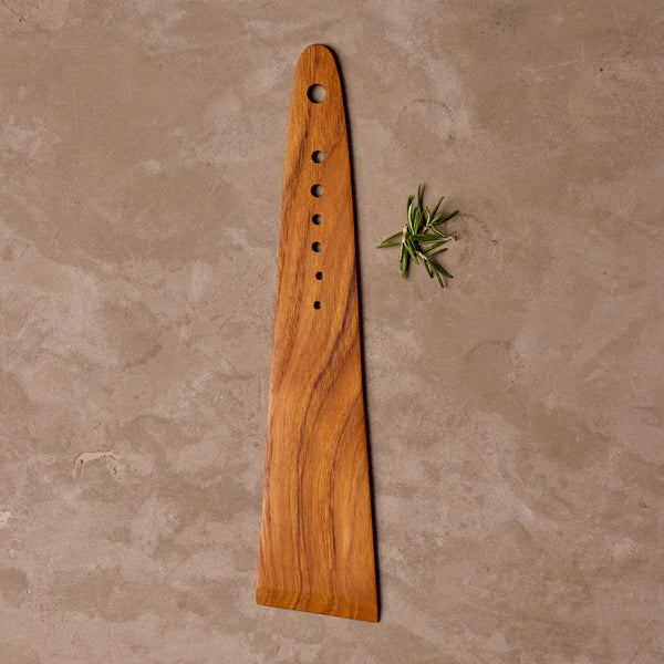 Teak Spatula with Herb Cutter