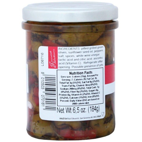 Grilled Olives - 6.5oz (184gm)