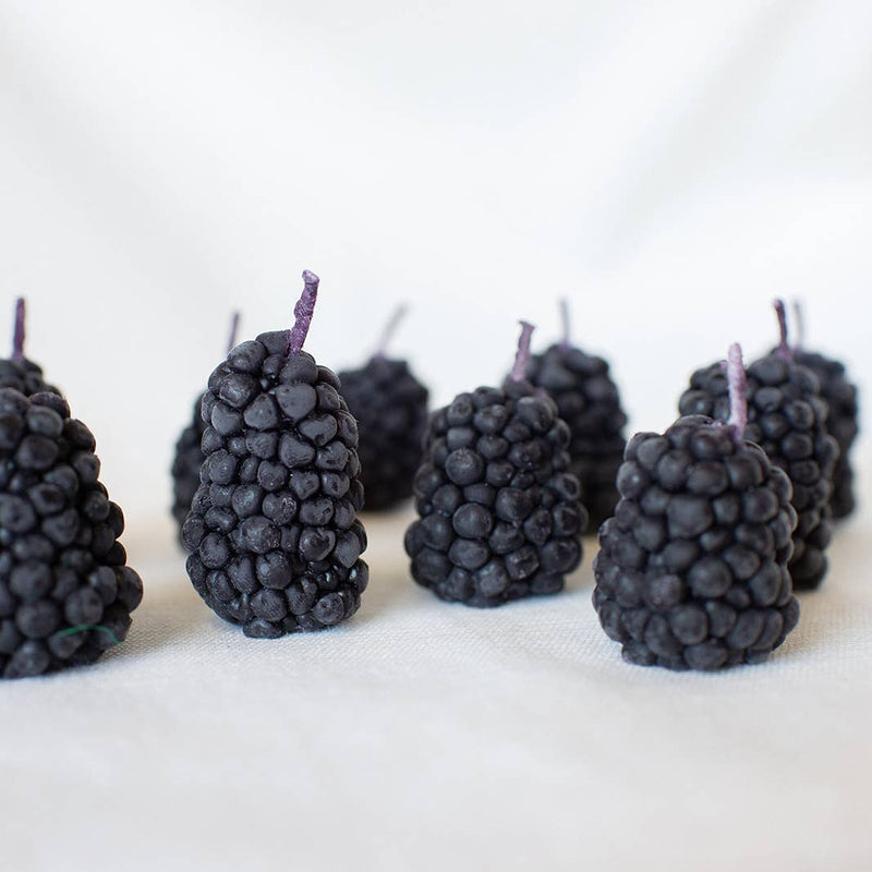 Beeswax Berries Birthday Candles - 10 piece