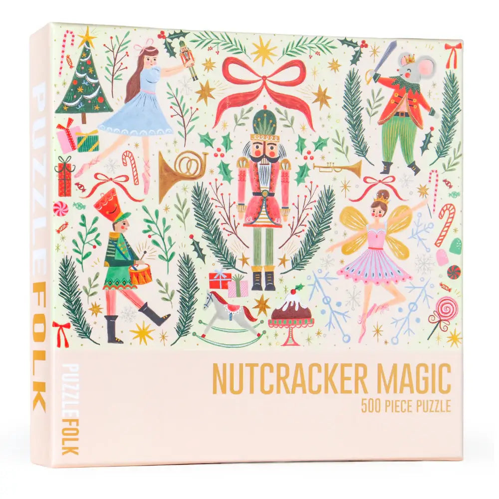 Nutcracker Magic 500 Piece Christmas Holiday Puzzle – Heritage