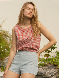 Denim Cabana Shorts