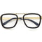 Bandit Reading Glasses - Matte Gold - Matte Black