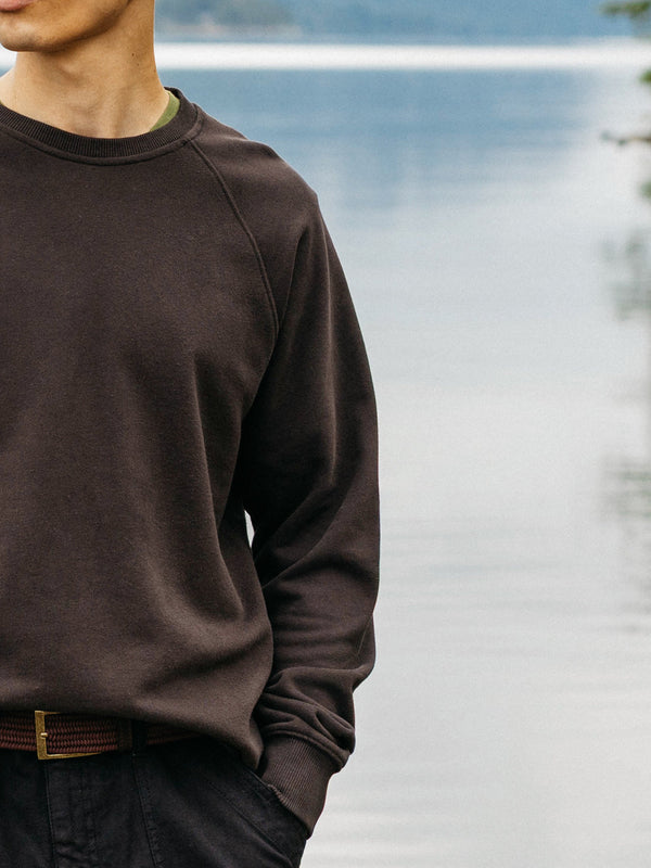 Men's Coho Sweatshirt - Burnt Umber