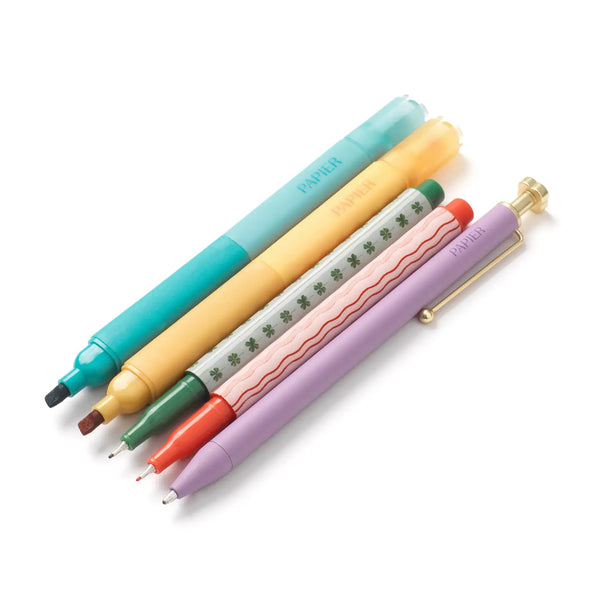 Imagination Mixed Pen & Highlighter Set of 5