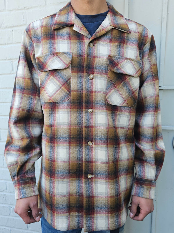 Pendleton Board Shirt - Copper/Brown Ombre