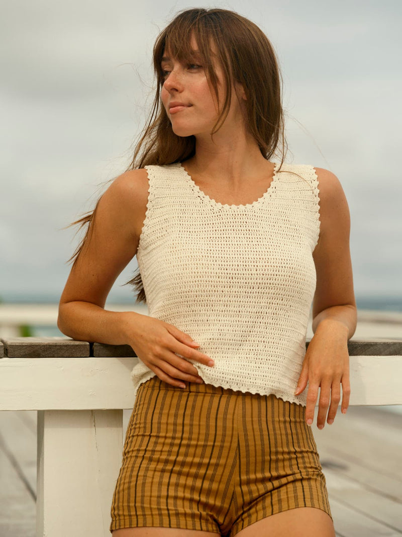 Crochet Beach Tank