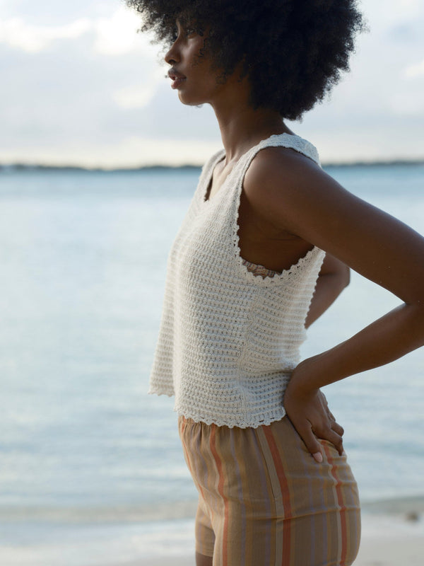 Crochet Beach Tank