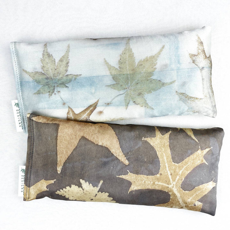 Naturally Dyed Silk Eye Pillows