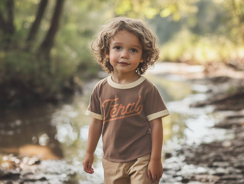 Feral Vintage Ringer (Youth) | Brown