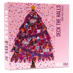 Deck The Halls 1000 Piece Christmas Holiday Puzzle