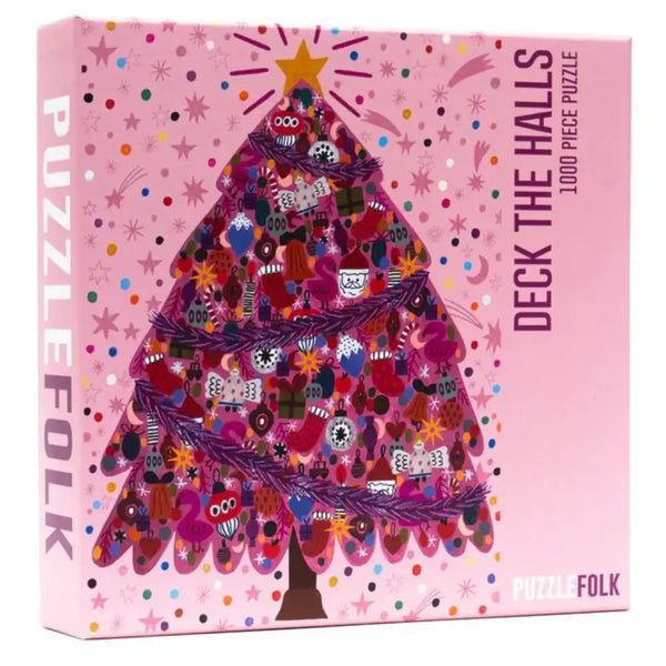 Deck The Halls 1000 Piece Christmas Holiday Puzzle