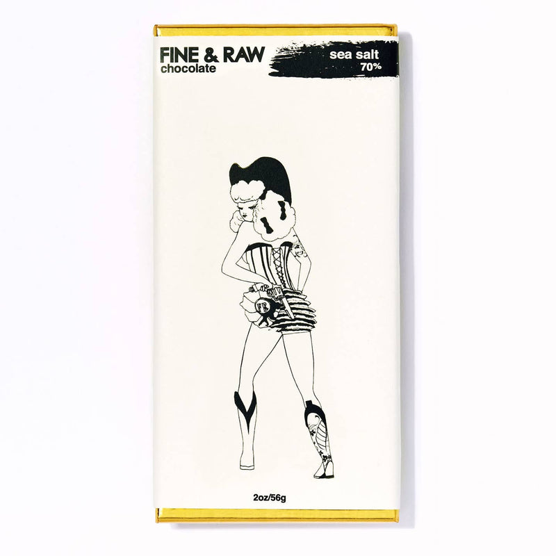 Fine and Raw Bonnie Collection 2oz. Chocolate Bars