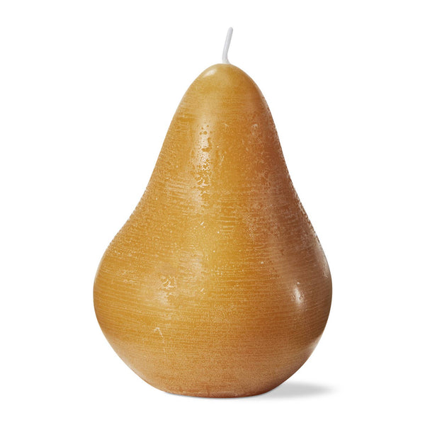 Pear Candle Yellow Paraffin Wax