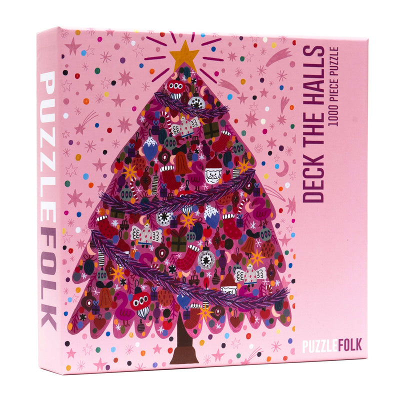 Deck The Halls 1000 Piece Christmas Holiday Puzzle