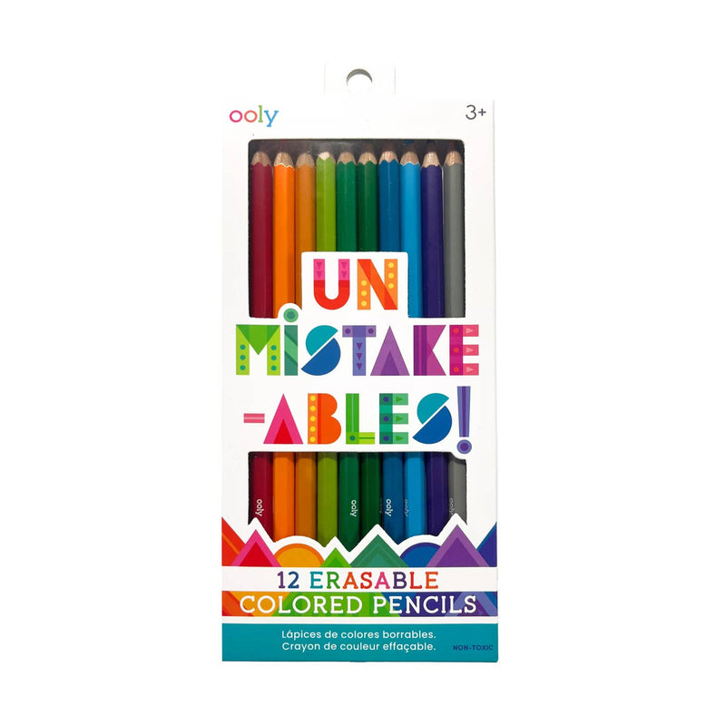 Un-Mistake-Ables Erasable Colored Pencils Set of 12