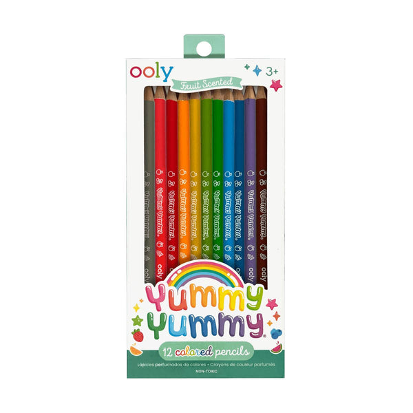Yummy Yummy Fruit Scented Colored Pencils
