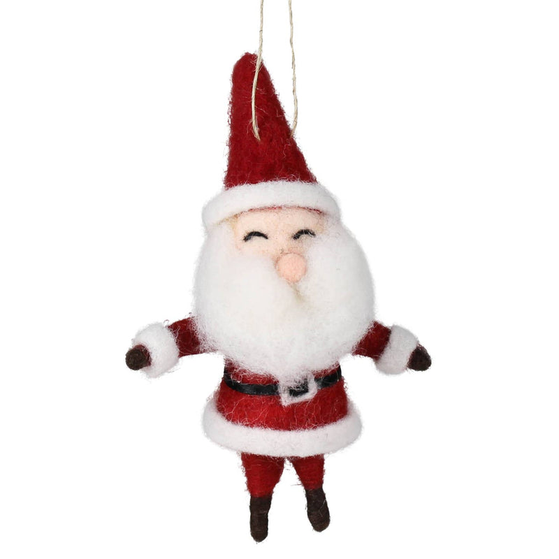 Felt Santa Claus Ornament