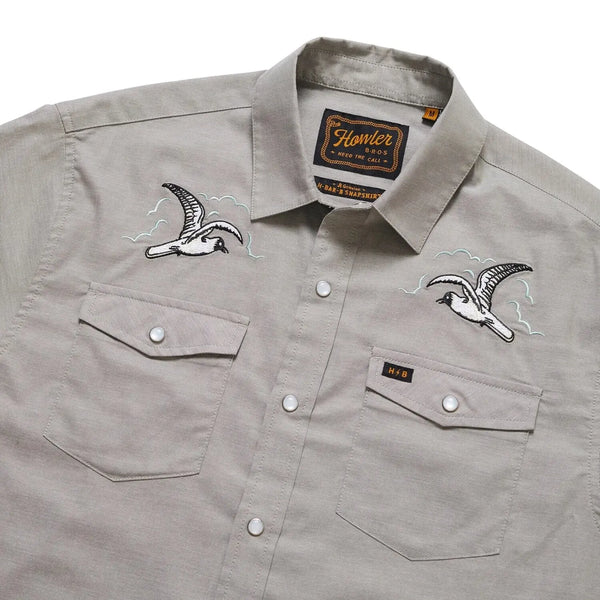 H Bar B Snapshirt - Seagulls