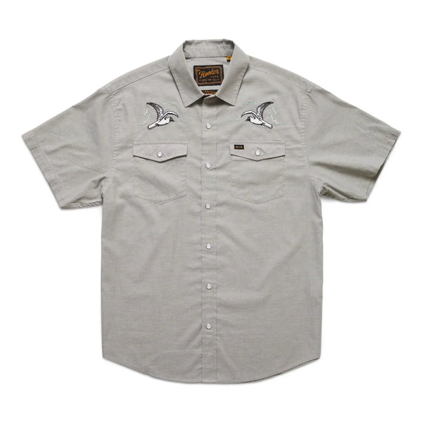 H Bar B Snapshirt - Seagulls