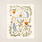 Native Wildflowers Collage Print 11" x 14"