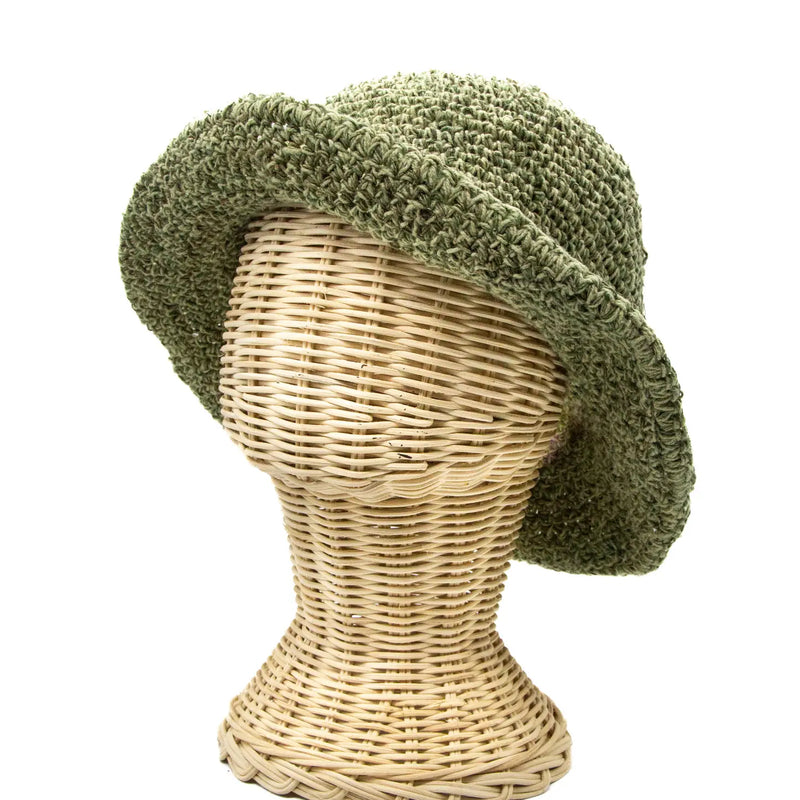 Peggie Hemp Bucket Hat - Natural