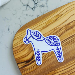Swedish Dala Sticker