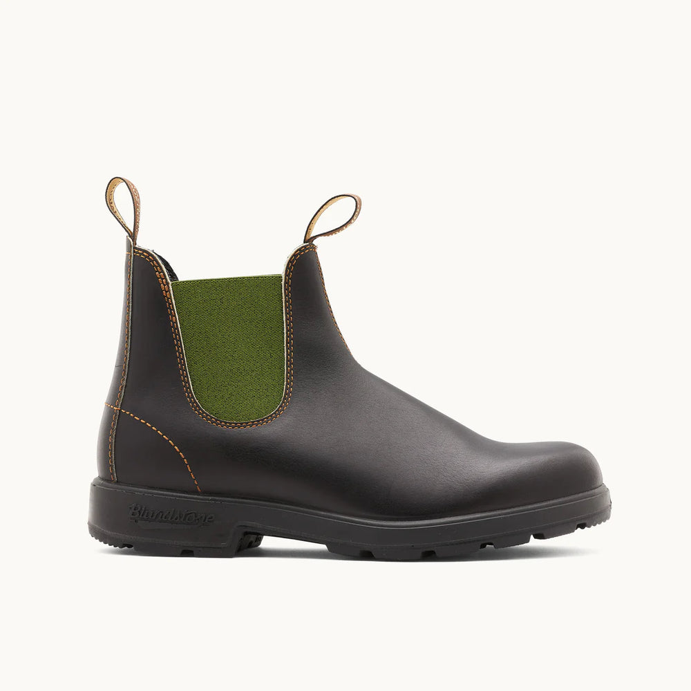 Blundstone 519 Premium Olive Green Chelsea Boot | Heritage Goods