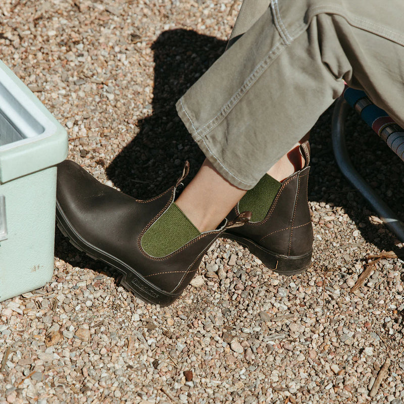 Blundstone 519 Premium Olive Green Chelsea Boot | Heritage Goods and Supply Blundstone 519 Premium Olive Green Chelsea Boot | Heritage Goods and Supply