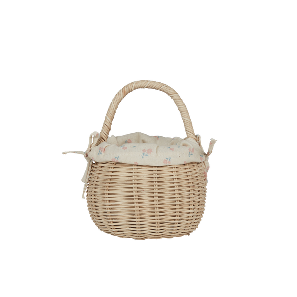 Berry Bunny Basket with lining