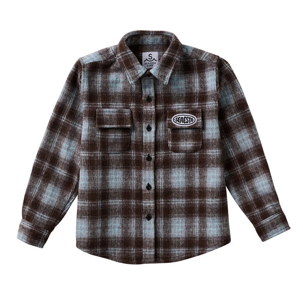 Youth Patch Flannel Shirt