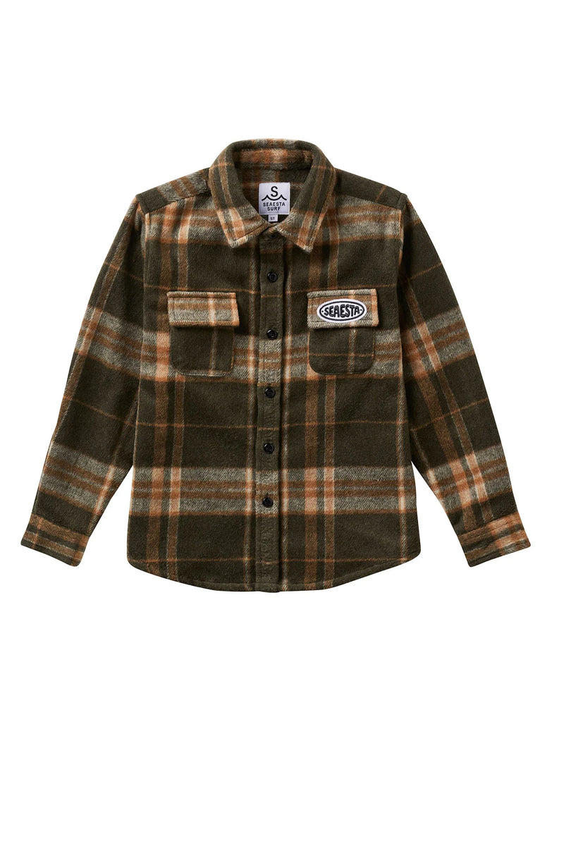 Youth Patch Flannel Shirt