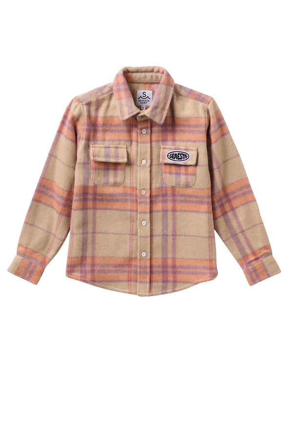 Youth Patch Flannel Shirt