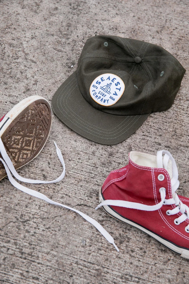Youth Shoreline Patch Snapback Hat