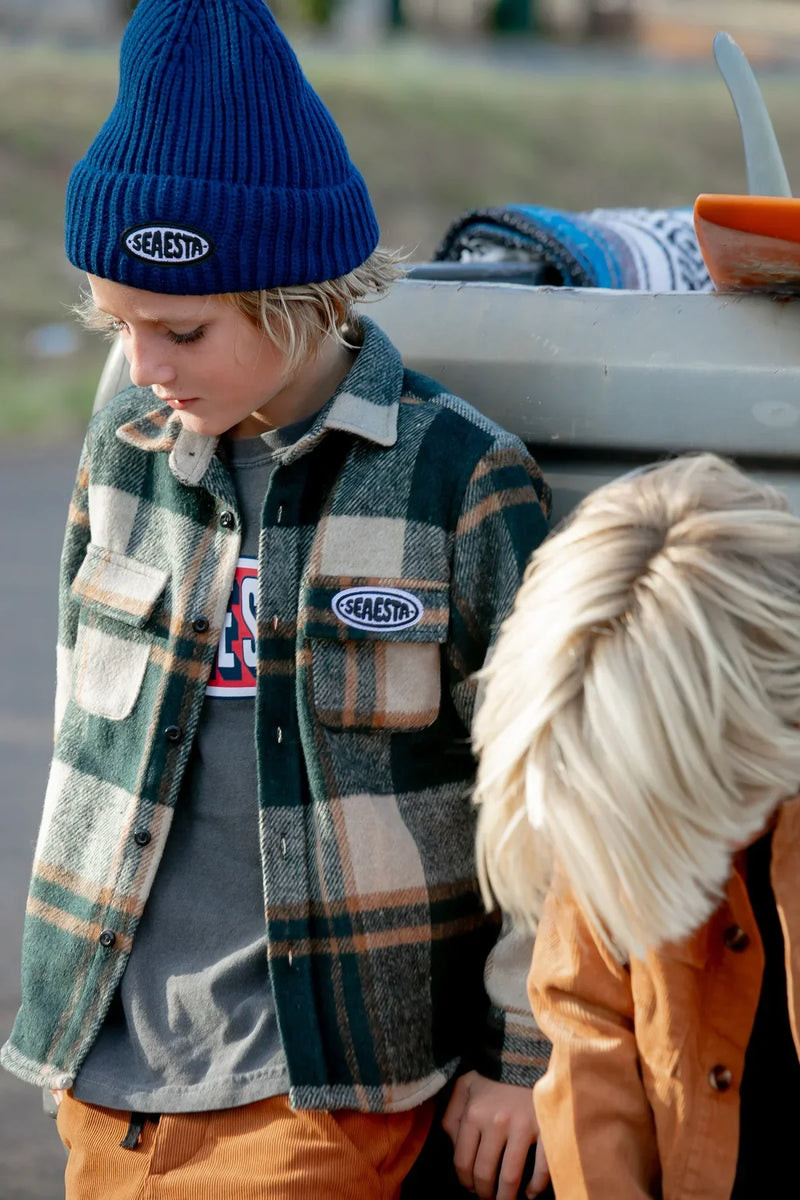 Youth Patch Flannel Shirt