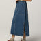Finisterre Yarrel Denim A-Line Skirt – Women's